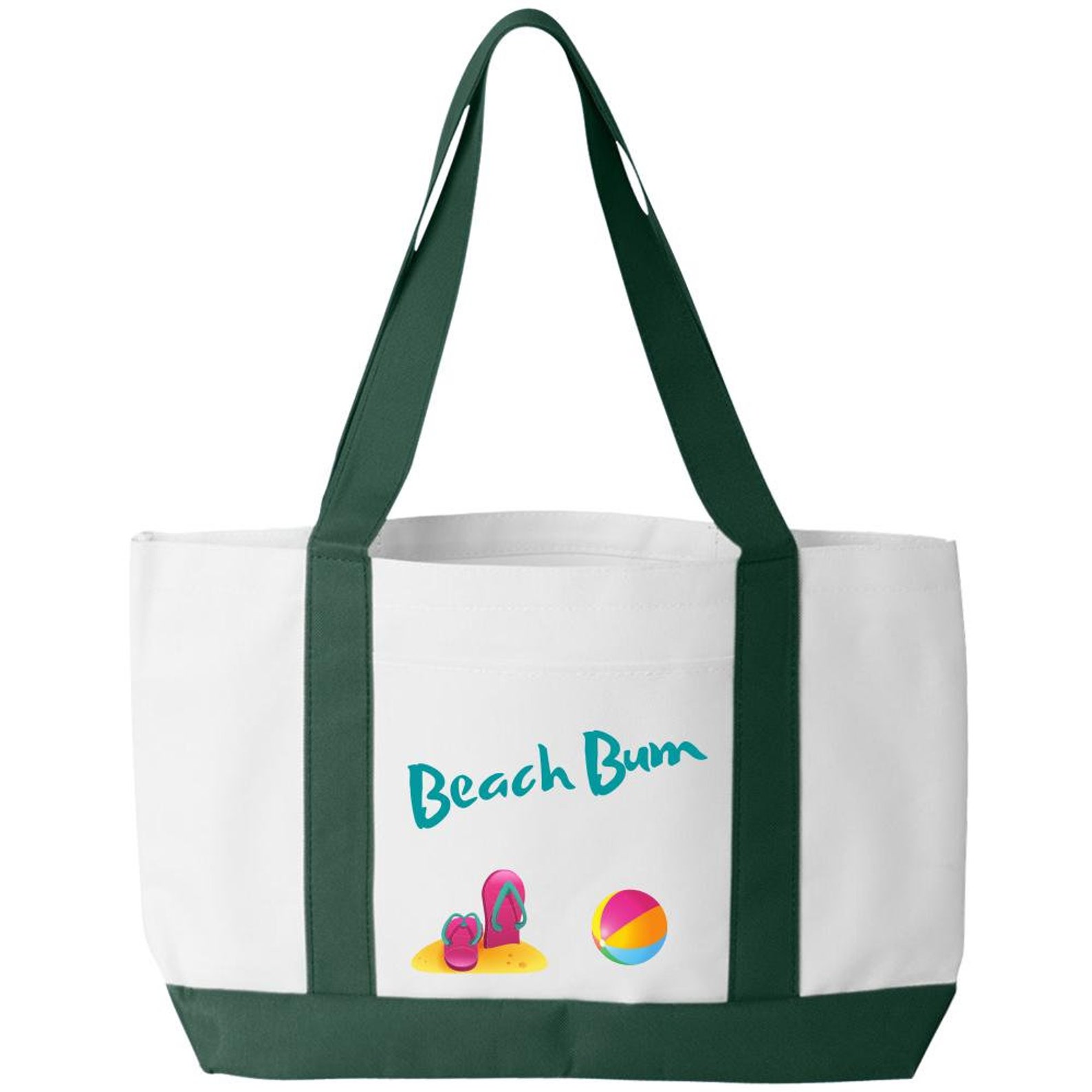 Beach Bum Fun Beach Tote Bag | Etsy