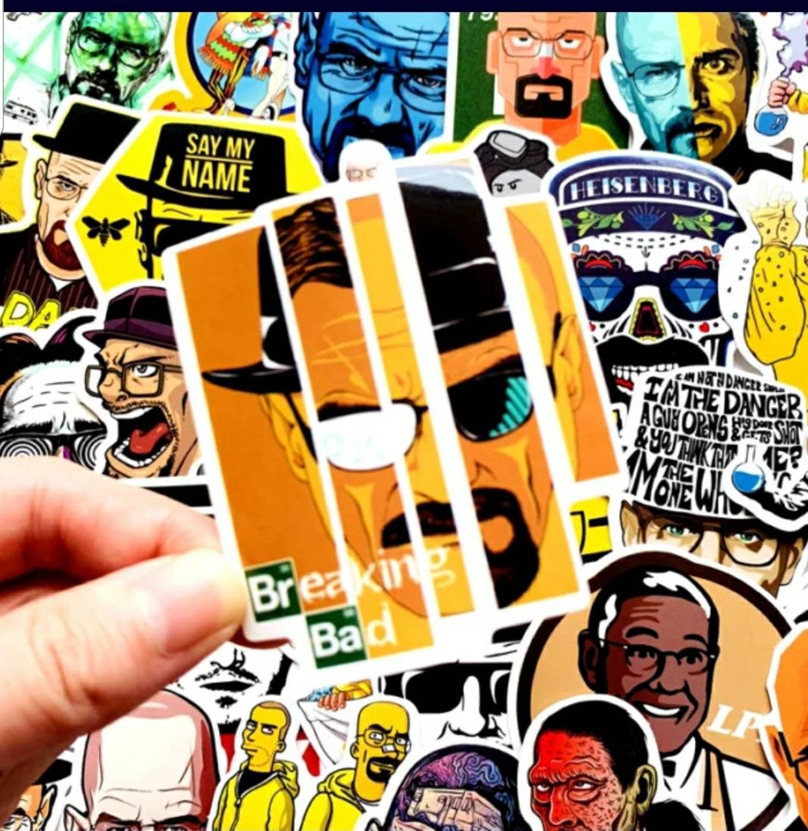 50 pack Breaking Bad stickers waterproof laptop skateboard | Etsy