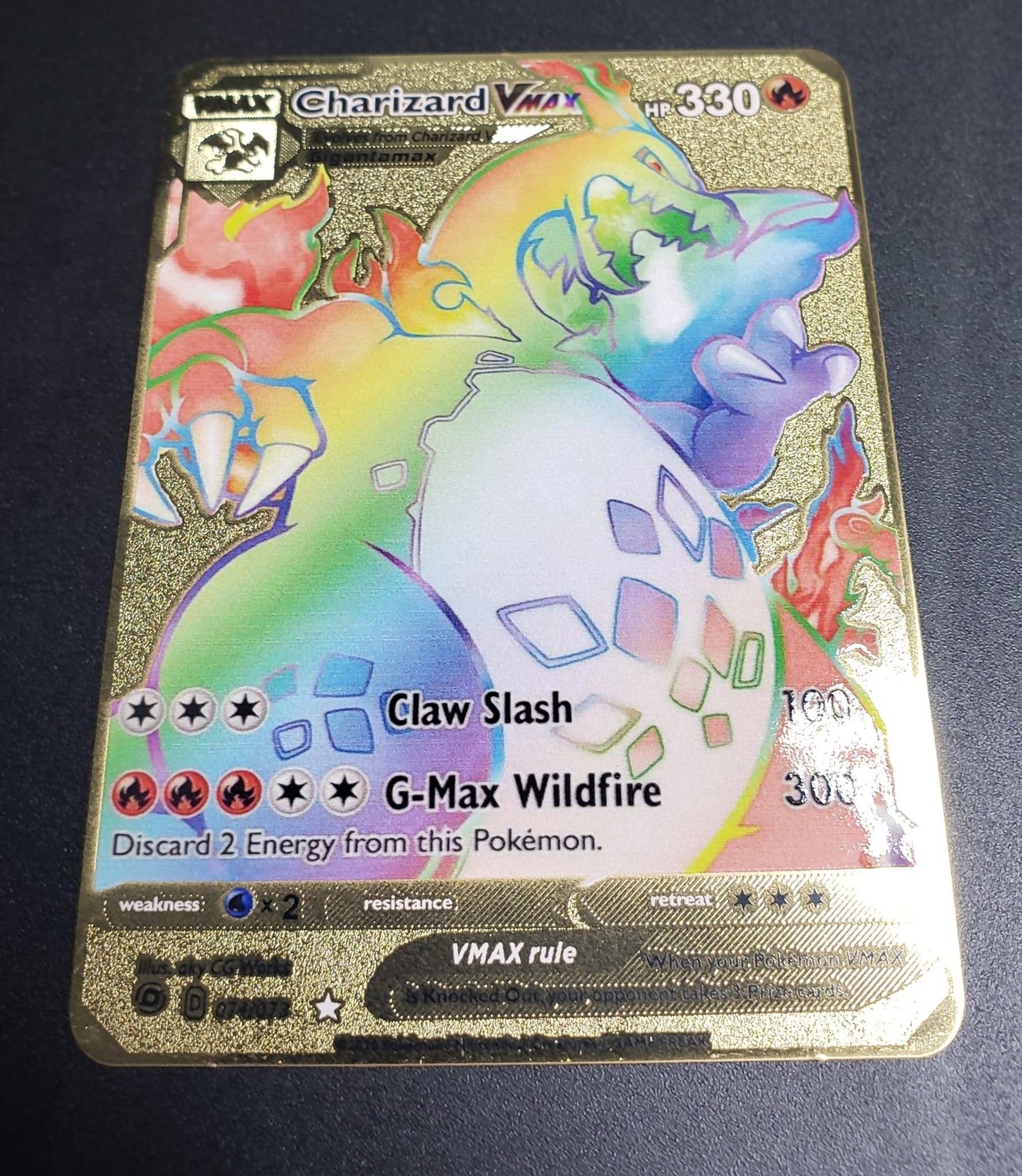 How Much Is Rainbow Charizard Vmax Worth