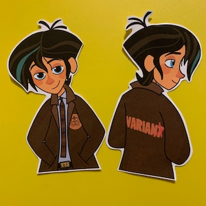 Set of 2 Varian/Loki Stickers