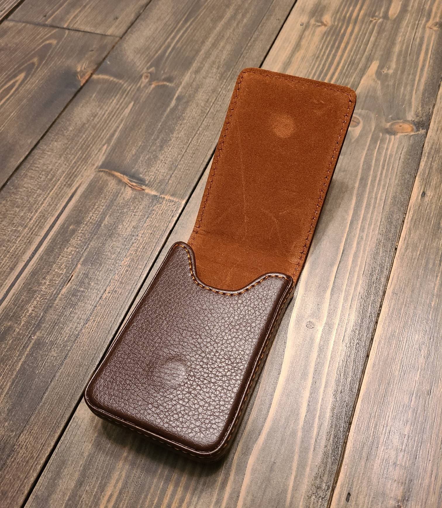 Custom Leather Business Card Holder Etsy