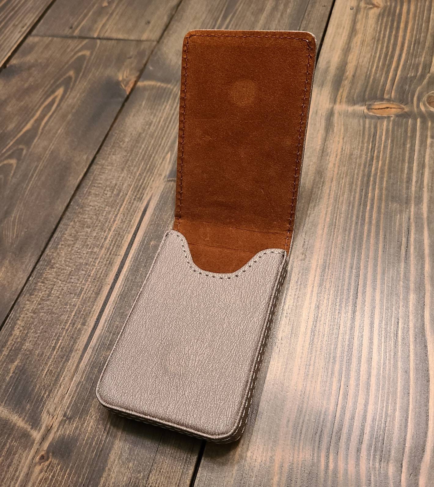 Custom Leather Business Card Holder Etsy