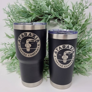 Personalized Insulated Tumbler Laser Engraved 20oz / 30oz / 40oz