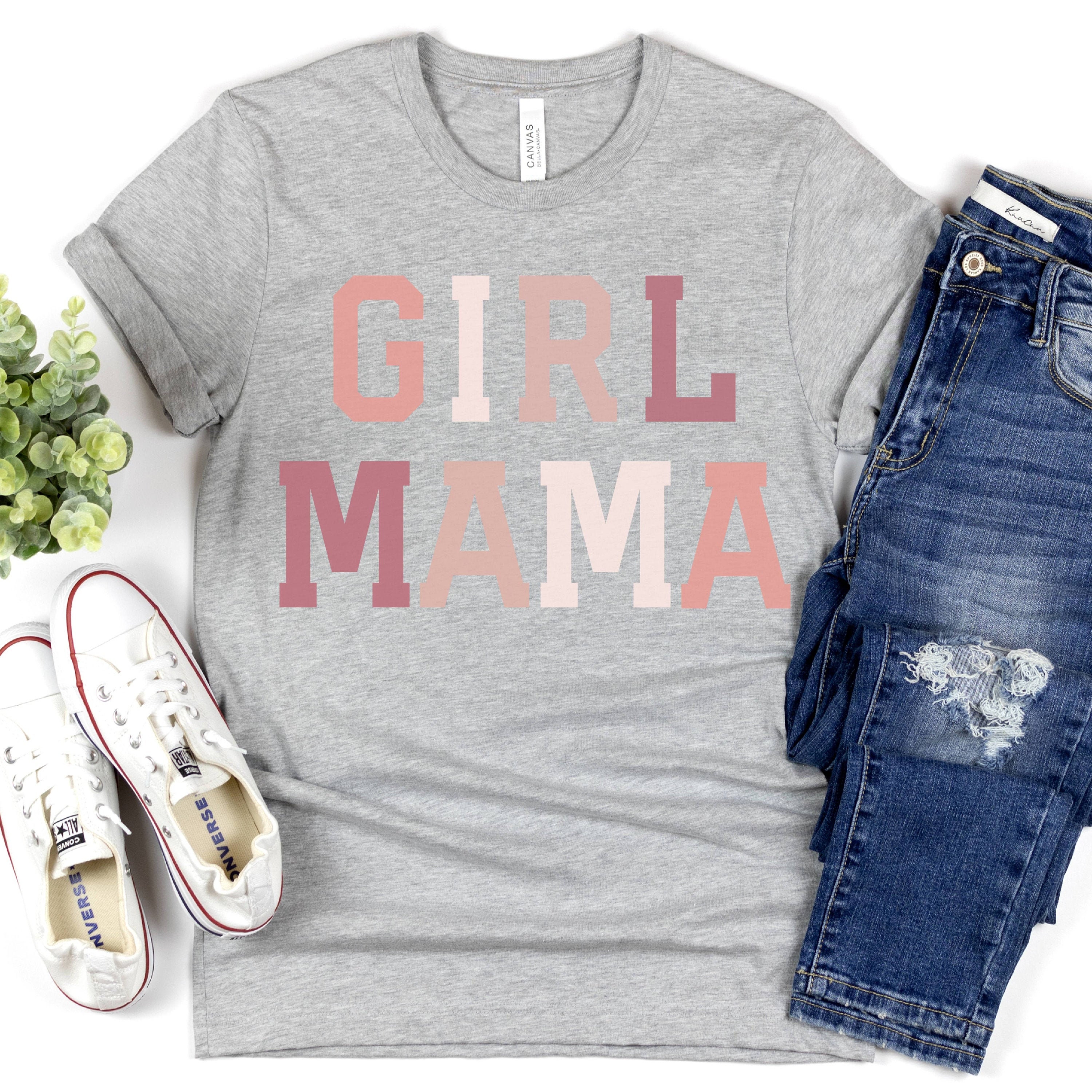 Girl Mama Shirt Mothers Day Gift Girl Mom Shirt Mom Life Etsy