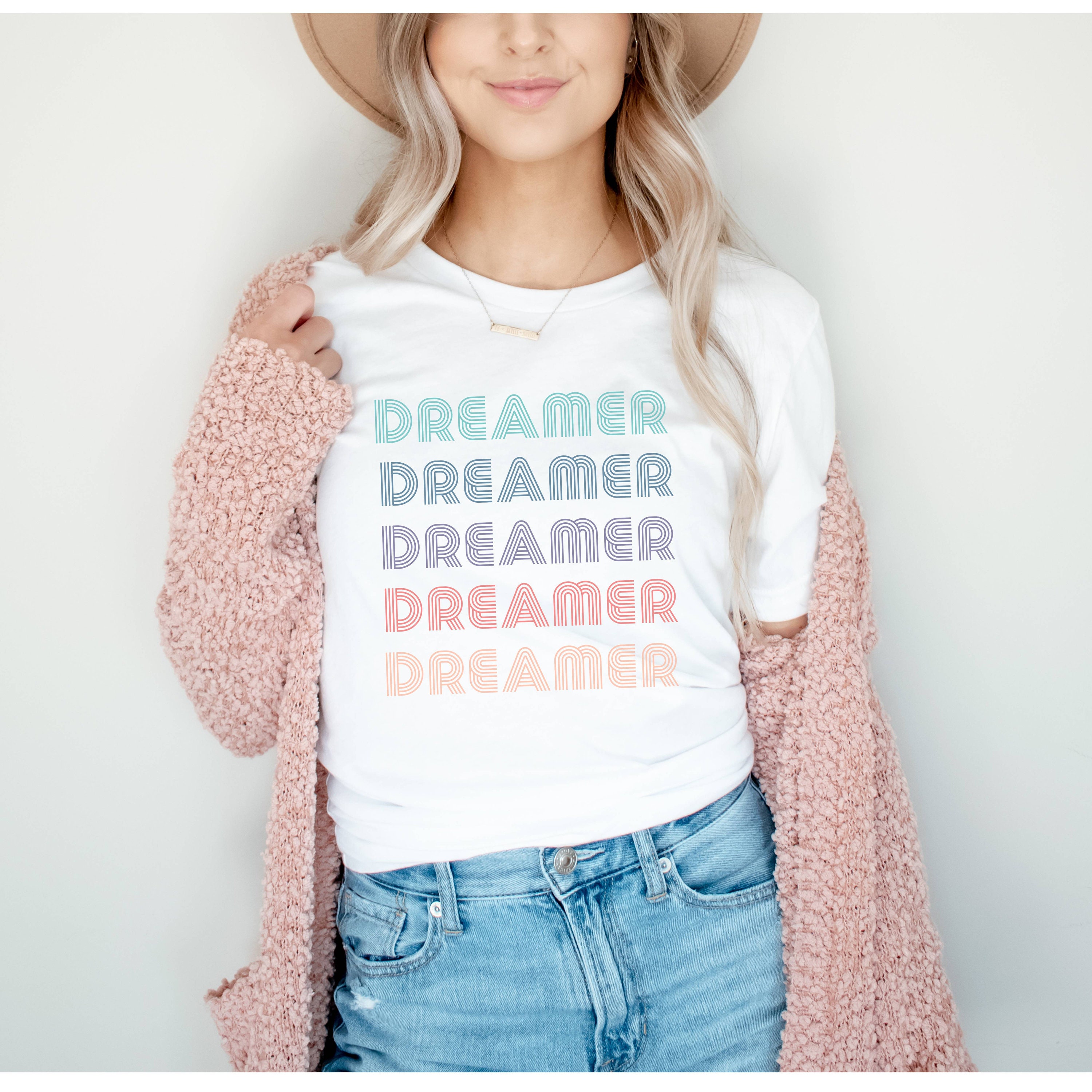 Dreamer Shirt Dreamer Tee Retro Style Shirt Boho Shirt | Etsy