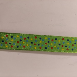 5 yds Wired Ribbon, Happy Birthday, Balloons, Party Hat