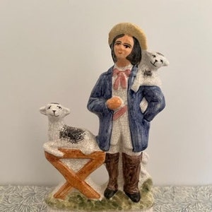 Staffordshire The Sheepshearer Figurine