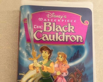 Walt Disney Masterpiece Collection The Black Cauldron VHS