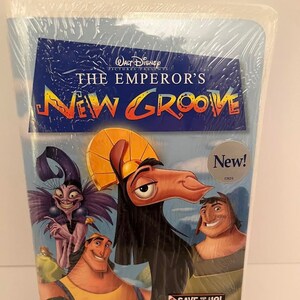 Walt Disney's the Emperor's New Groove VHS (sealed) - Etsy