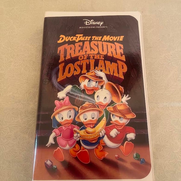 Walt Disney Duck Tales The Movie Treasure of the Lost Lamp VHS