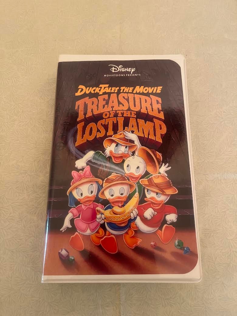 Walt Disney Duck Tales the Movie Treasure of the Lost Lamp VHS - Etsy