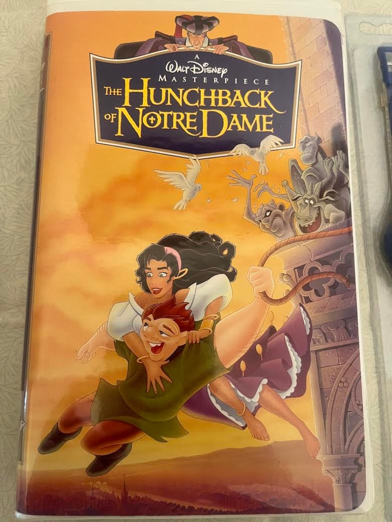 Walt Disney Masterpiece the Hunchback of Notre Dame VHS and - Etsy