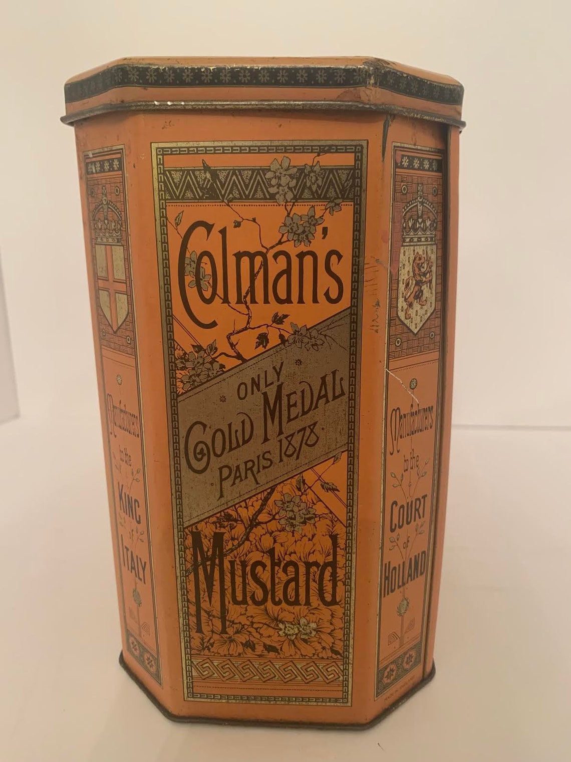 Colman's Mustard Trade Mark Bull's Head Tin - Etsy