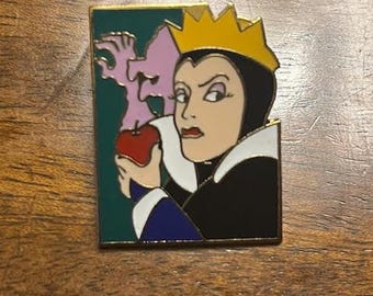 Vintage Disney Villains Snow White Evil Queen Pin