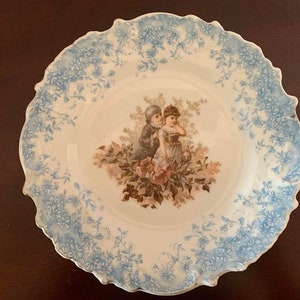 Hand Painted Austrian Plate