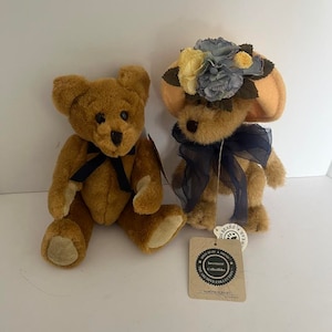 Pair of Boyd Bears  &quot;Leon&quot; and &quot;Nanette Dubeary&quot;