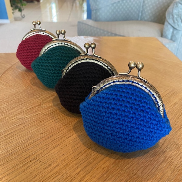 Crochet Coin Purse Etsy