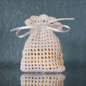 Crochet Gift Pouches | Party Favors | Wedding | Bridal Shower | Baby Shower | Baptism