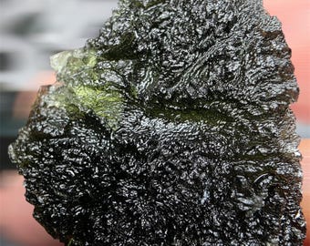 Extra Large 41.2 Moldavite Crystal Collector Piece chlum