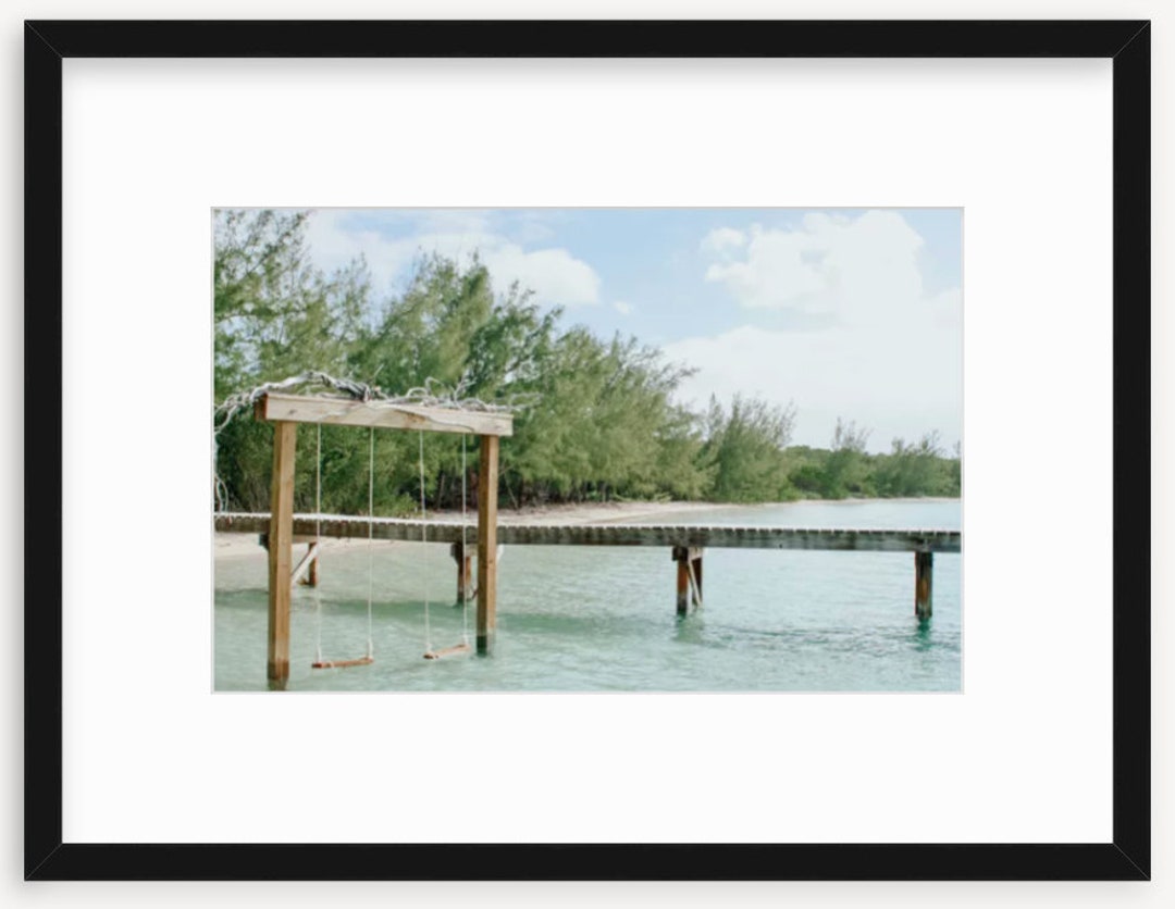 Ocean Swings Eleuthera Bahamas Digital Photography Print Etsy New Zealand