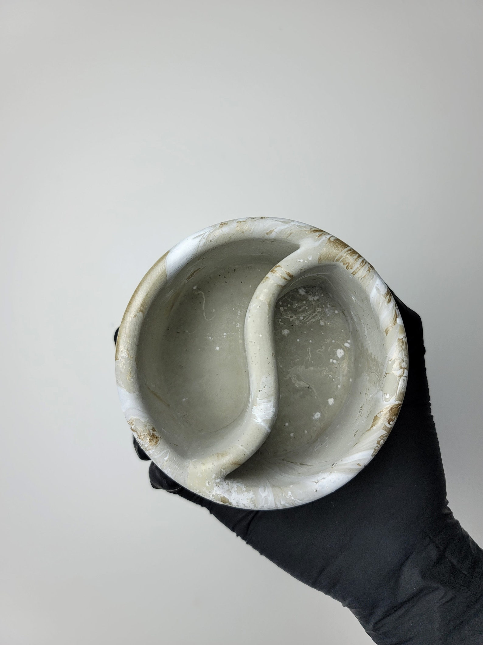 5 Sealed Concrete Vessels Concrete Candle Vessels Abstract Etsy