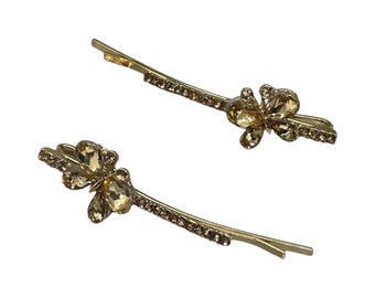 20 Fermagli Per Capelli Invisibili Neri - Forcine Bobby Pin Con