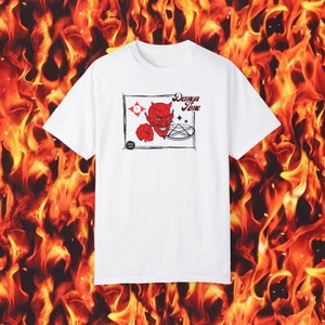 Demon Time Unisex Garment-Dyed T-shirt
