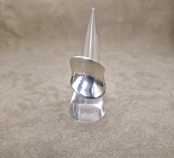 Sterling Silver Ring Solid Silver Statement Ring … - image 3