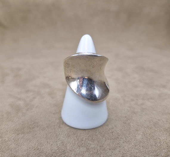 Sterling Silver Ring Solid Silver Statement Ring … - image 5