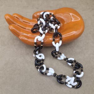 Archimede Seguso Black White - Etsy