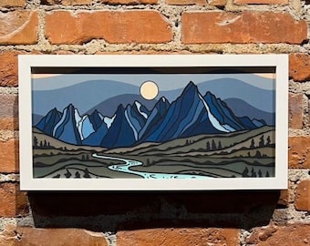 Grand Teton National Park Poster (Unframed)