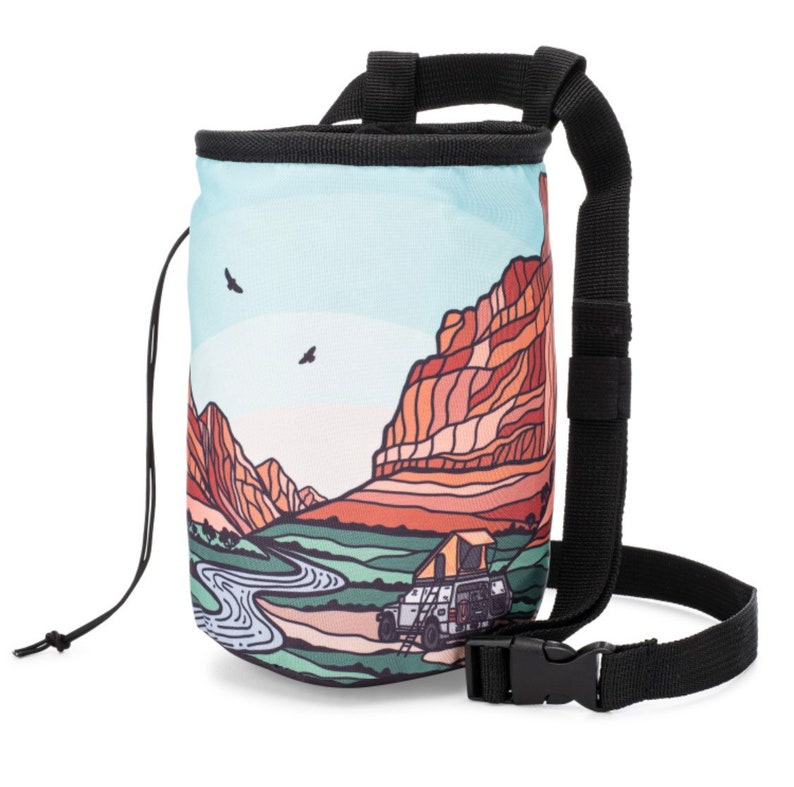 Climbing Chalk Bag Zion National Park Etsy