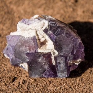 Purple Fluorite Cluster - Pakistan - 320.1 grams