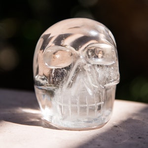 Brazilian Quartz Skull - 75mm / 2.9 inch