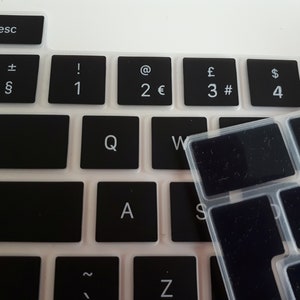 Housse de clavier en silicone pour MacBook Pro 16 MacBook Air M2 Housse de clavier  MacBook Pro 15 Touch Bar Tech Accessoire US Layout Housse de protection -   Canada