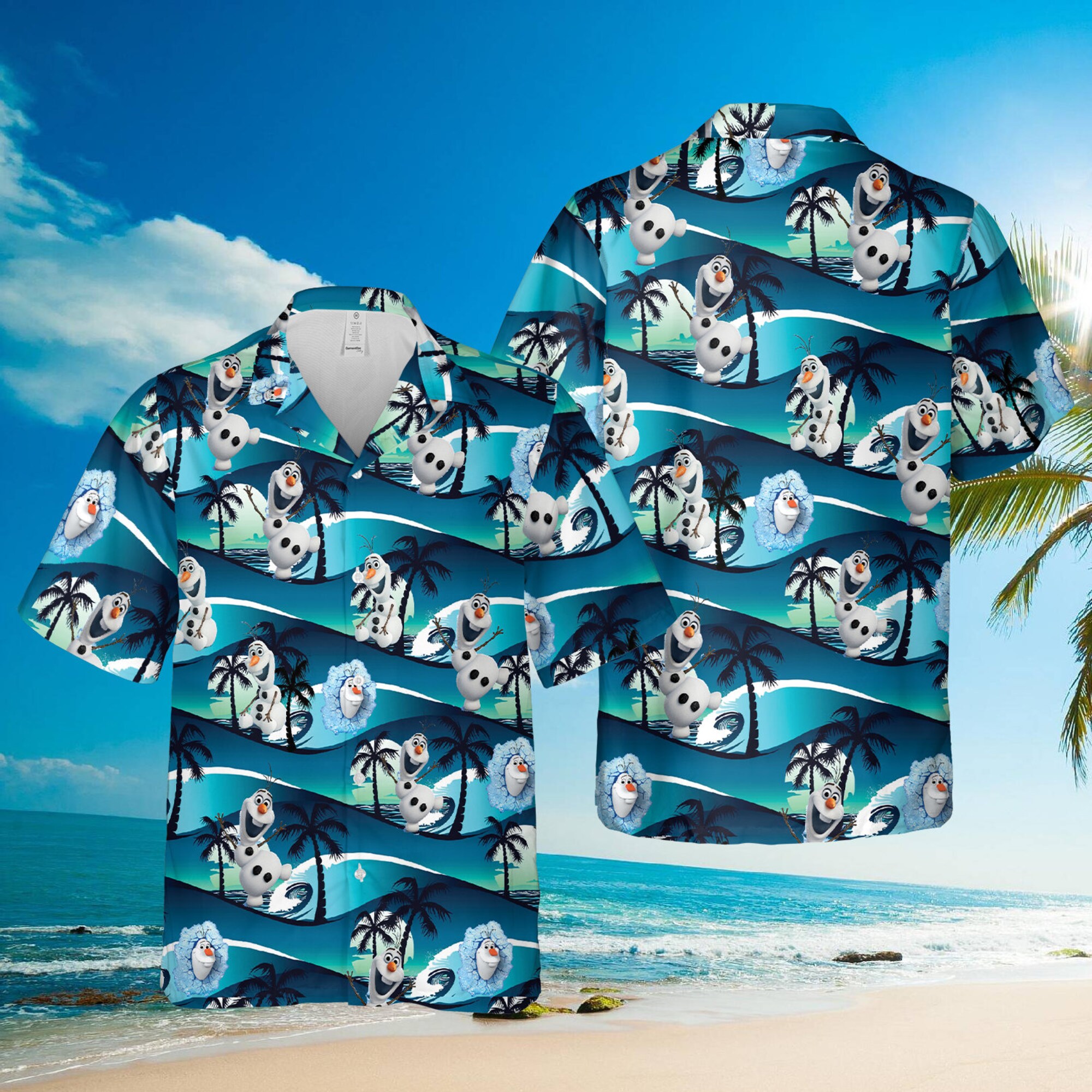 Olaf Frozen Hawaiian Shirt Olaf Frozen Hawaiian Shirt