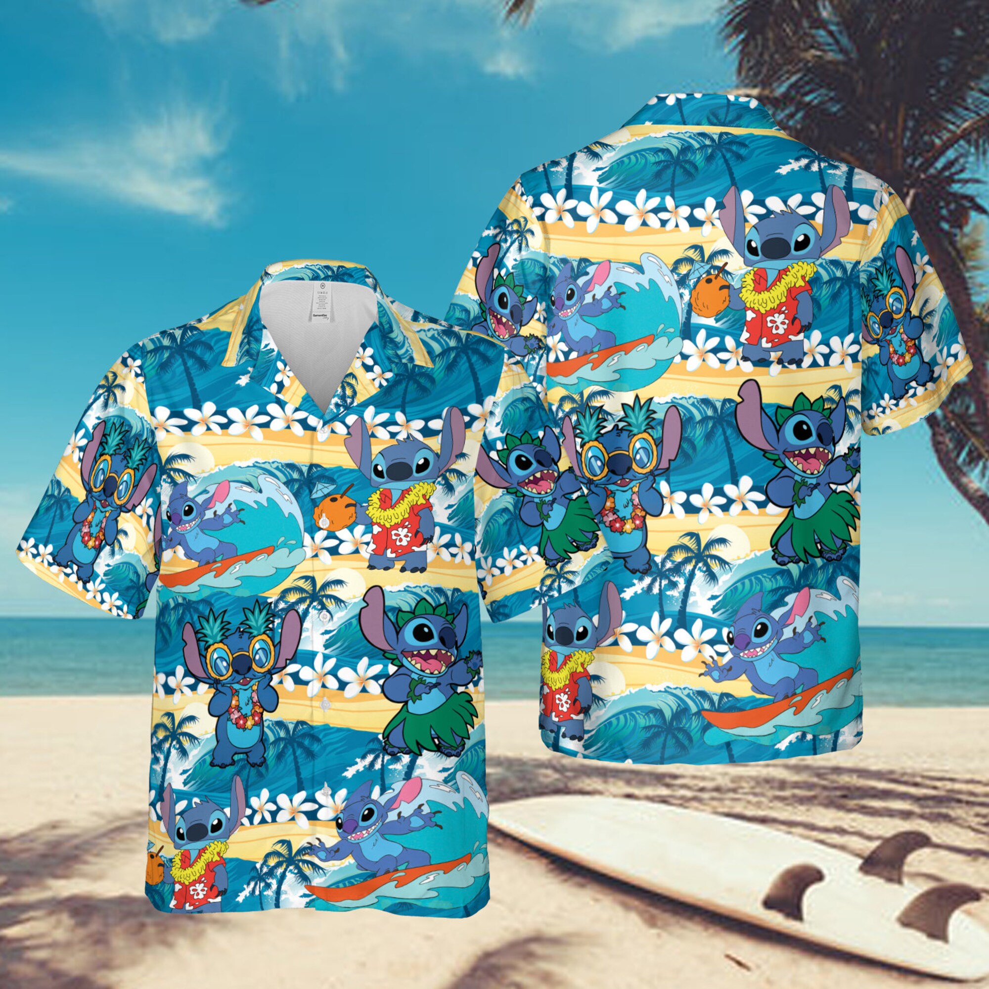 Stitch Unisex Hawaiian Shirts