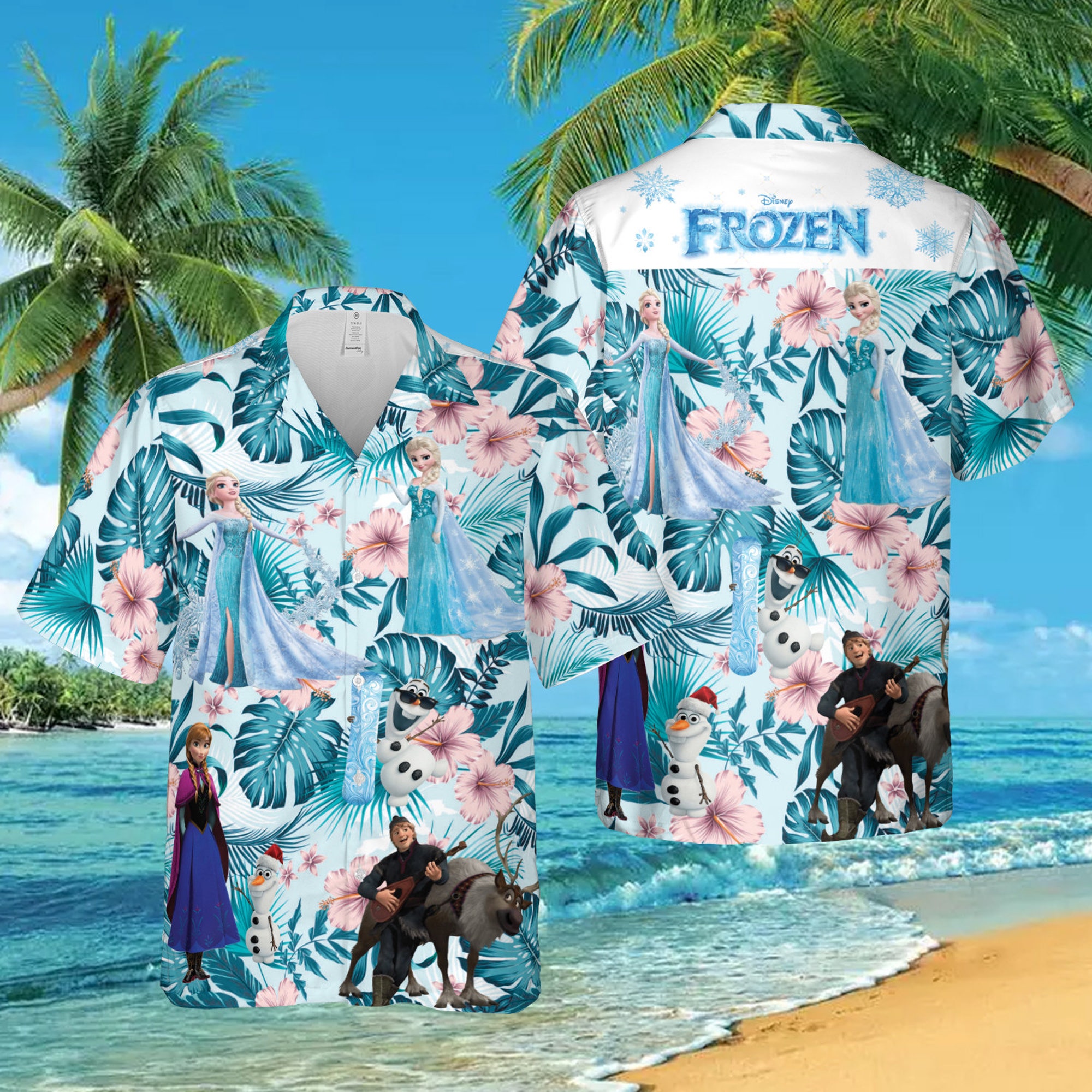 Frozen hawaiian shirt
