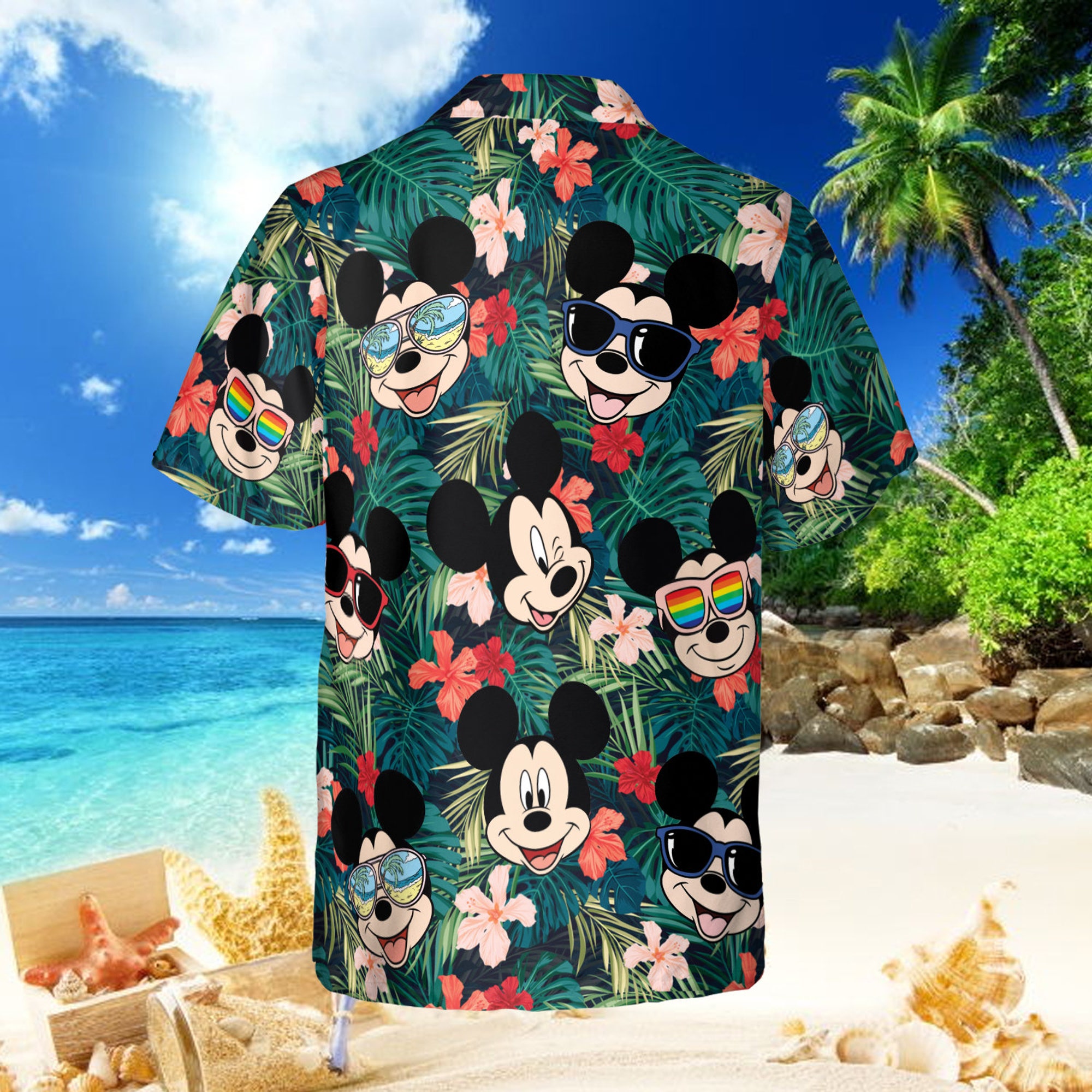 Mickey Mouse Hawaiian Shirt