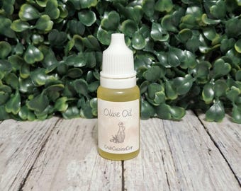 Extra Virgin Olive Oil - Cold Pressed - Organic - Unrefined - Hermit Crab Food - 10 ML - Crabcuisineco