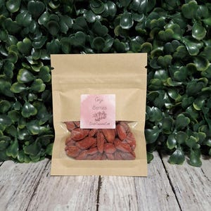 Goji Berries - Hermit Crab Food - Organic - Crabcuisineco