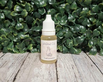 Walnut Oil - Cold Pressed - Unrefined - Hermit Crab Food - 10 ML - Crabcuisineco