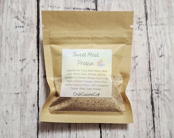 Sweet Meat Protein  - Homemade Hermit Crab Food - Protein Mix