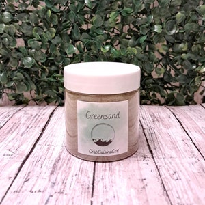 Greensand - Hermit Crab Food - Organic - Crabcuisineco - 4 ounces by volume