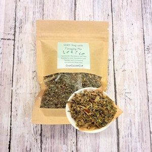 Unbe-leaf-able Foraging Mix -  Organic Foraging Mix - Hermit Crab Food - Homemade - Crabcuisineco