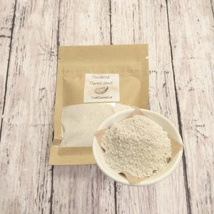 Powdered Oyster Shell - Hermit Crab Food - Calcium - Crabcuisineco