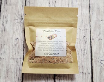 Rainbow Roll - Homemade Hermit Crab Food - Balanced Meal