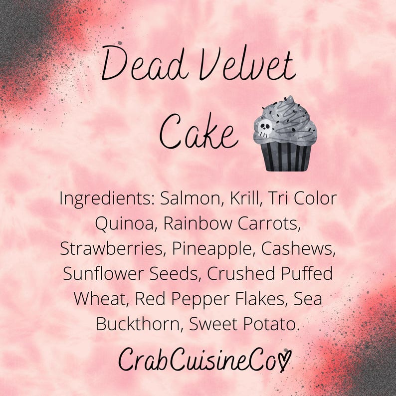 Small Halloween Bundle Homemade Hermit Crab Food 8 Piece Bundle