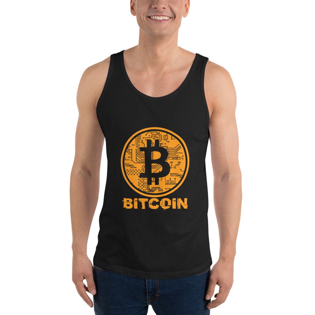 Satoshi RED: Bitcoin Tank Top