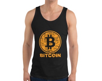 Bitcoin Tank TopBitcoin/ Shirt / Tank Top / Hoodie / Bitcoin Shirt / Bitcoin Tshirt / Cryptocurrency Shirt /  Gift / Crypto Shirt/ Tshirt